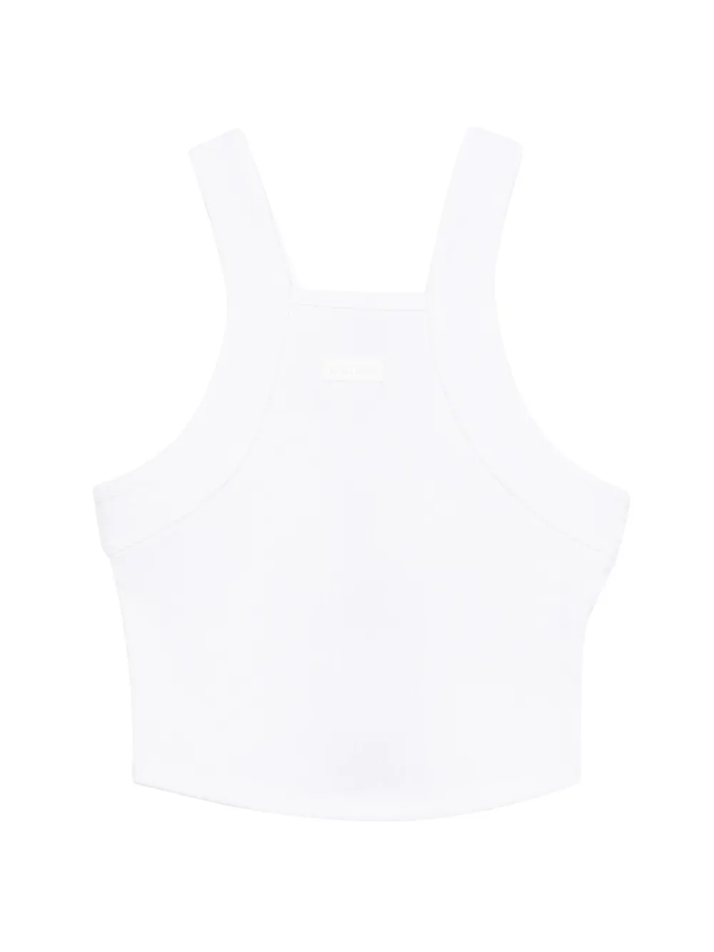 WRSTBHVR Anitra ribbed tank top - Bianco