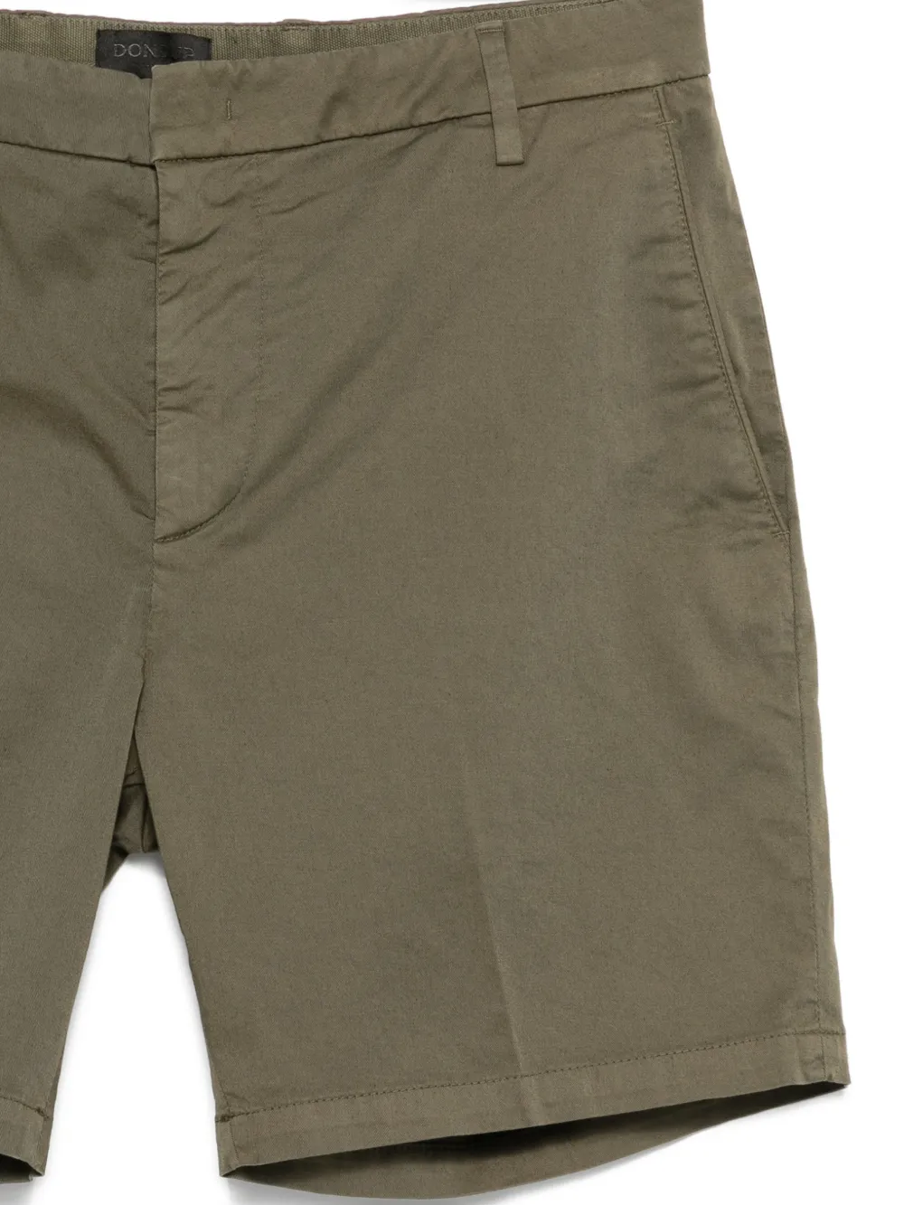 DONDUP Shorts met knoopsluiting Groen