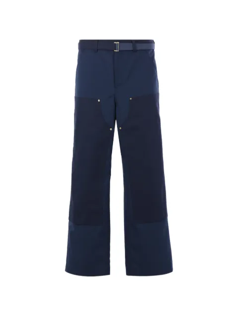 sacai x Carhartt Wip belt loop patch trousers