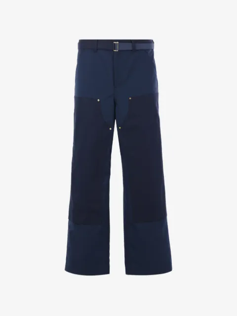 sacai x Carhartt Wip belt loop patch trousers