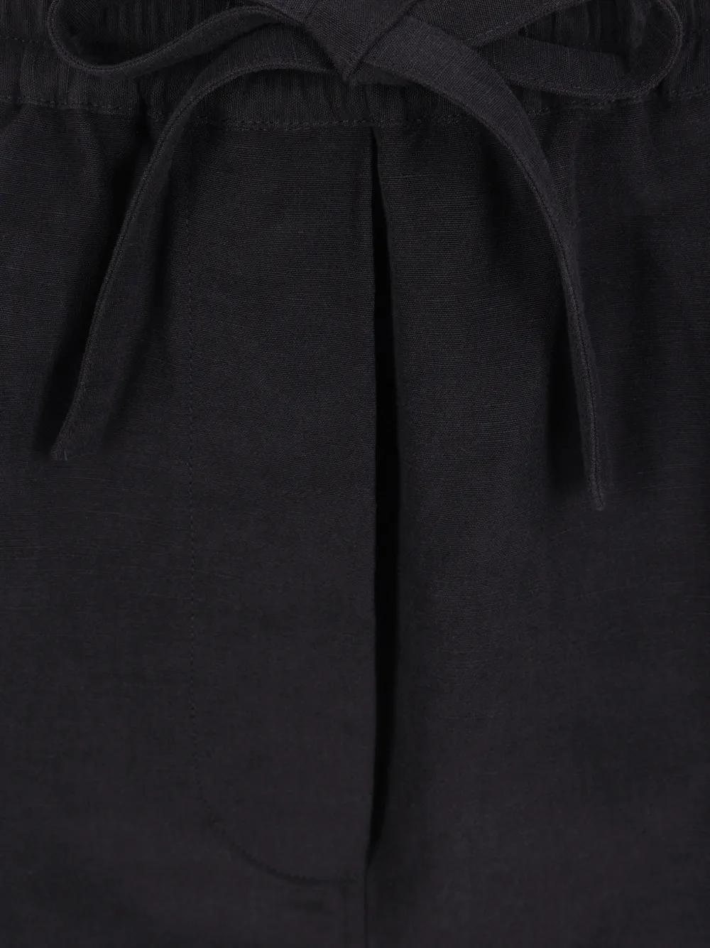  Umit Benan Drawstring Trousers - Black 