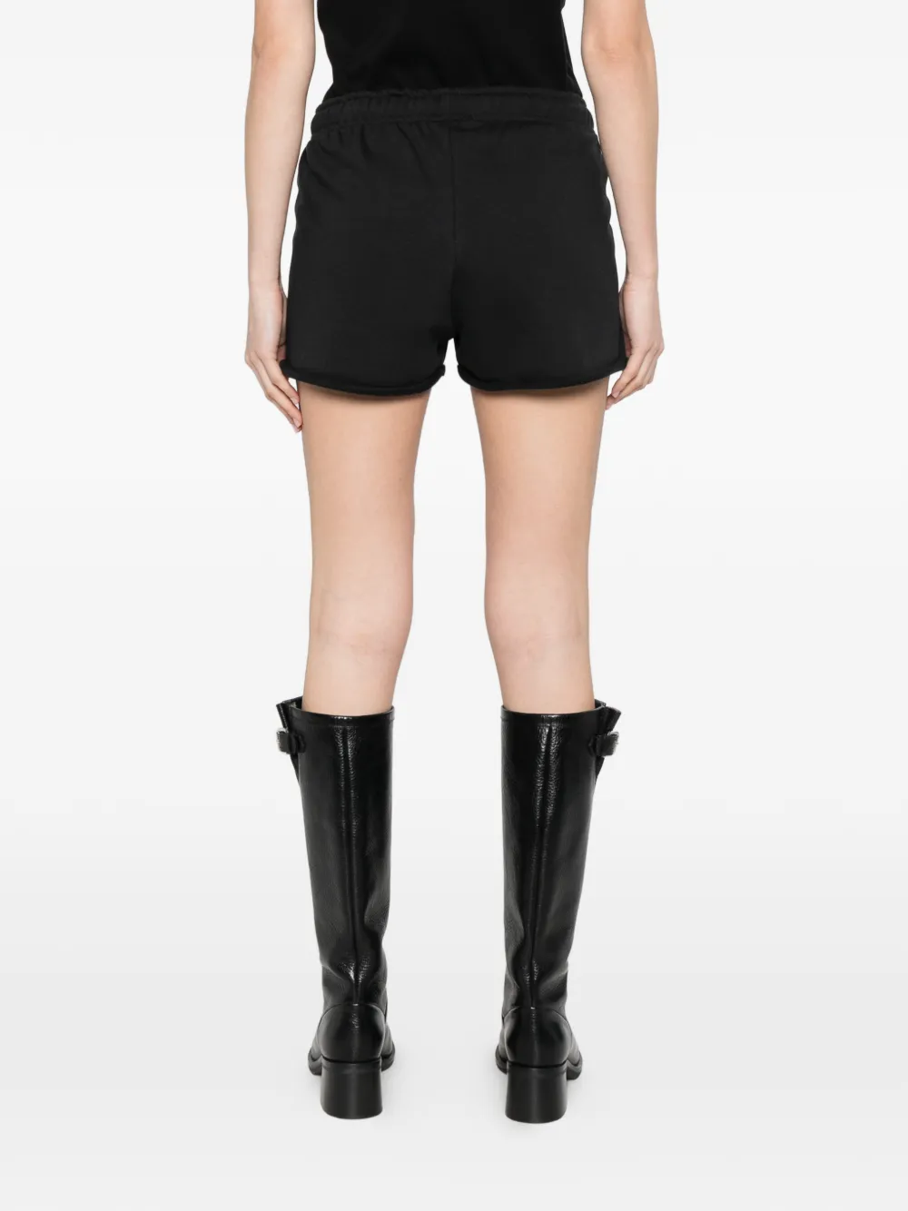 WRSTBHVR Shorts met logo Zwart