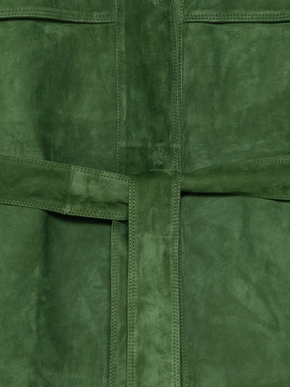 Belted Flap-Pocket Jacket