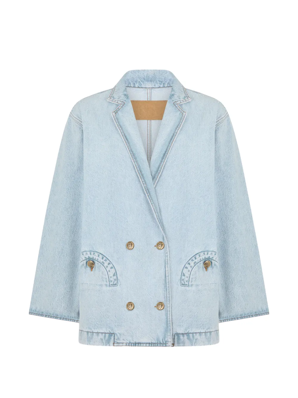 Blazé Milano Cory double-breasted pocket jacket - Blu