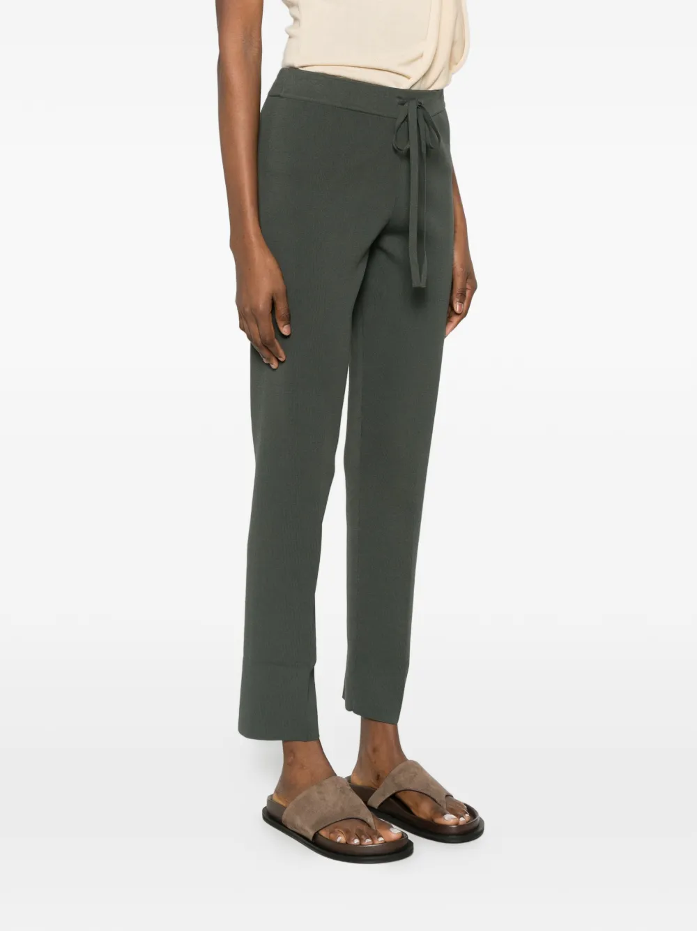  Twinset Drawstring Track Pants - Green 