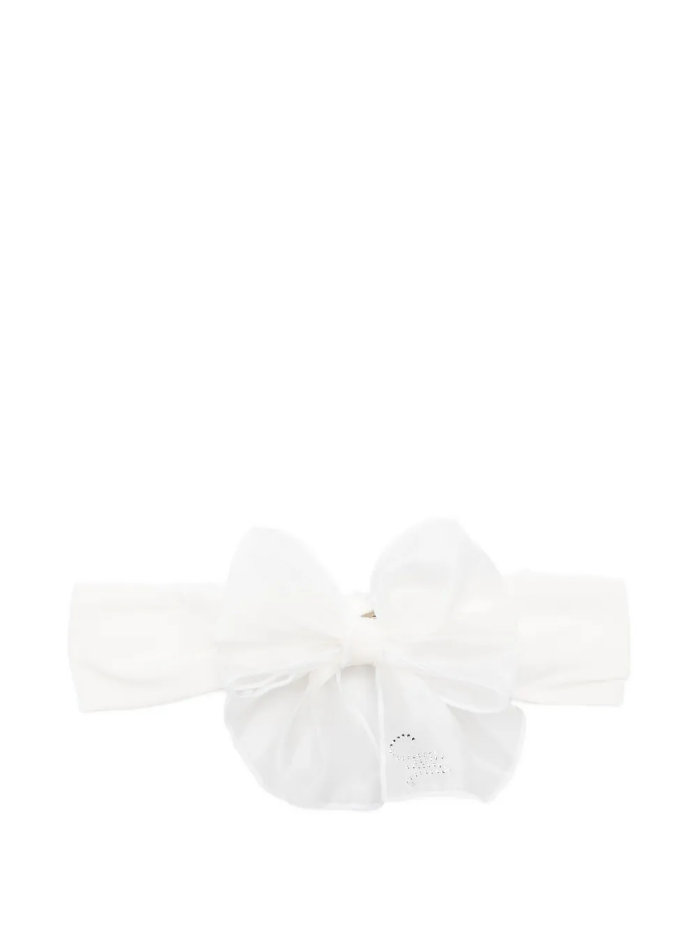 Monnalisa Cerchietto con fiocco - Bianco