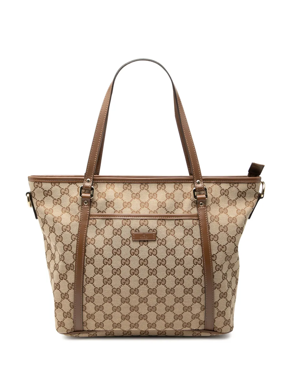 Gucci Pre-Owned 2000-2015 GG Canvas Convertible Joy Tote satchel - Marrone