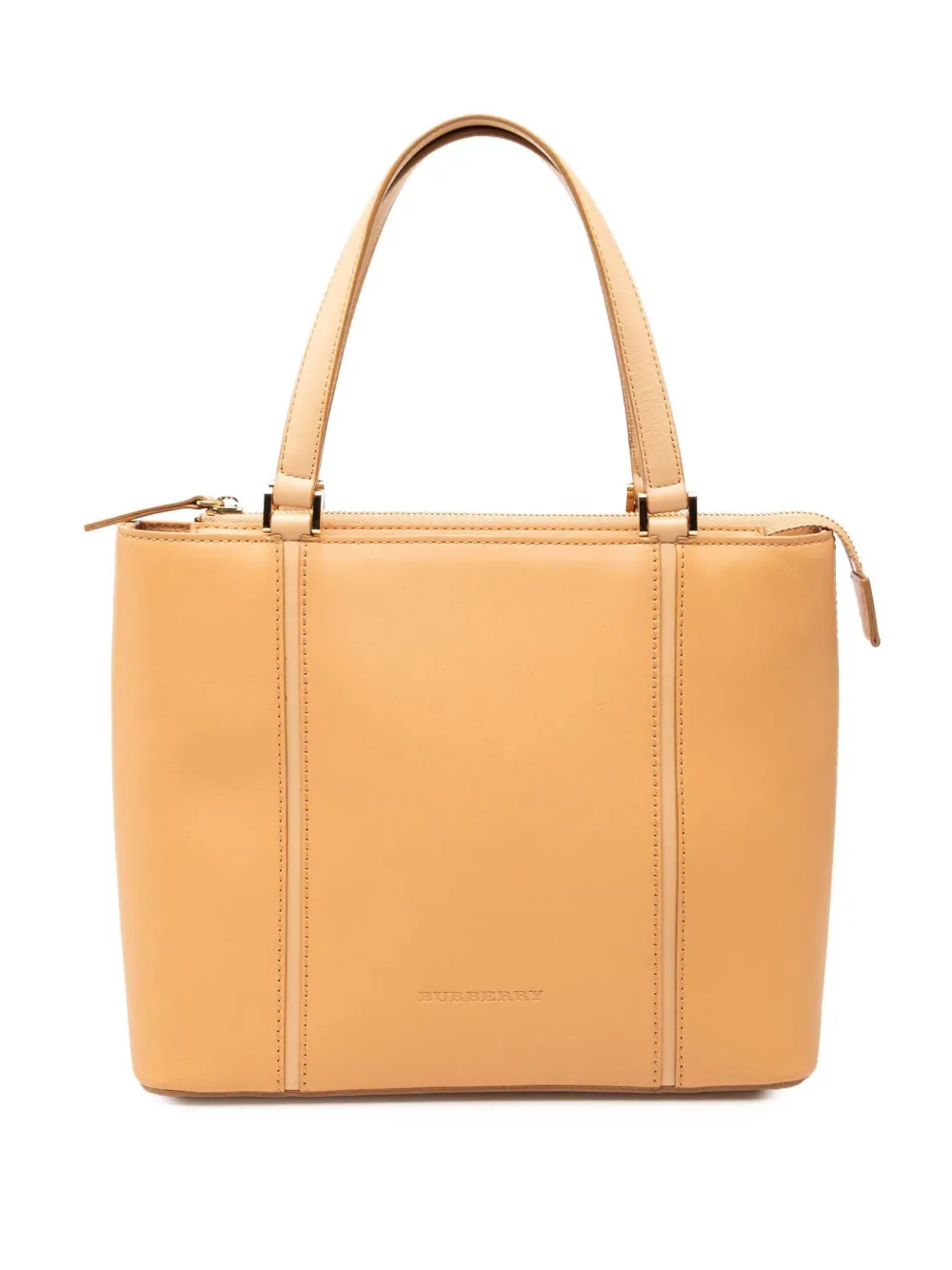 Burberry Pre-Owned 2000-2017 Leather tote bag - Marrone