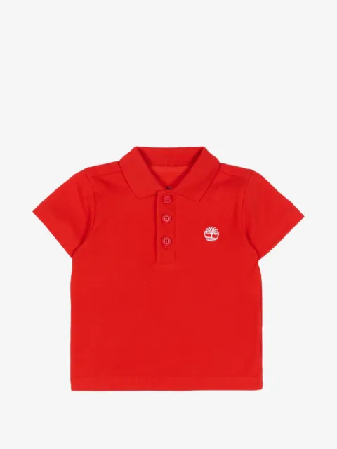 Timberland Kids playera tipo polo manga corta