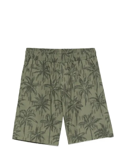 Karl Lagerfeld palm-print shorts