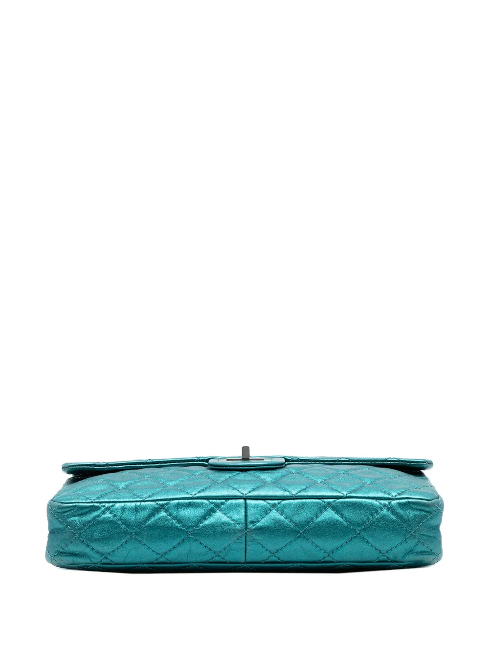 2008-2009 Quilted Metallic Calfskin Reissue 2.55 Flap 226 Shoulder Bag