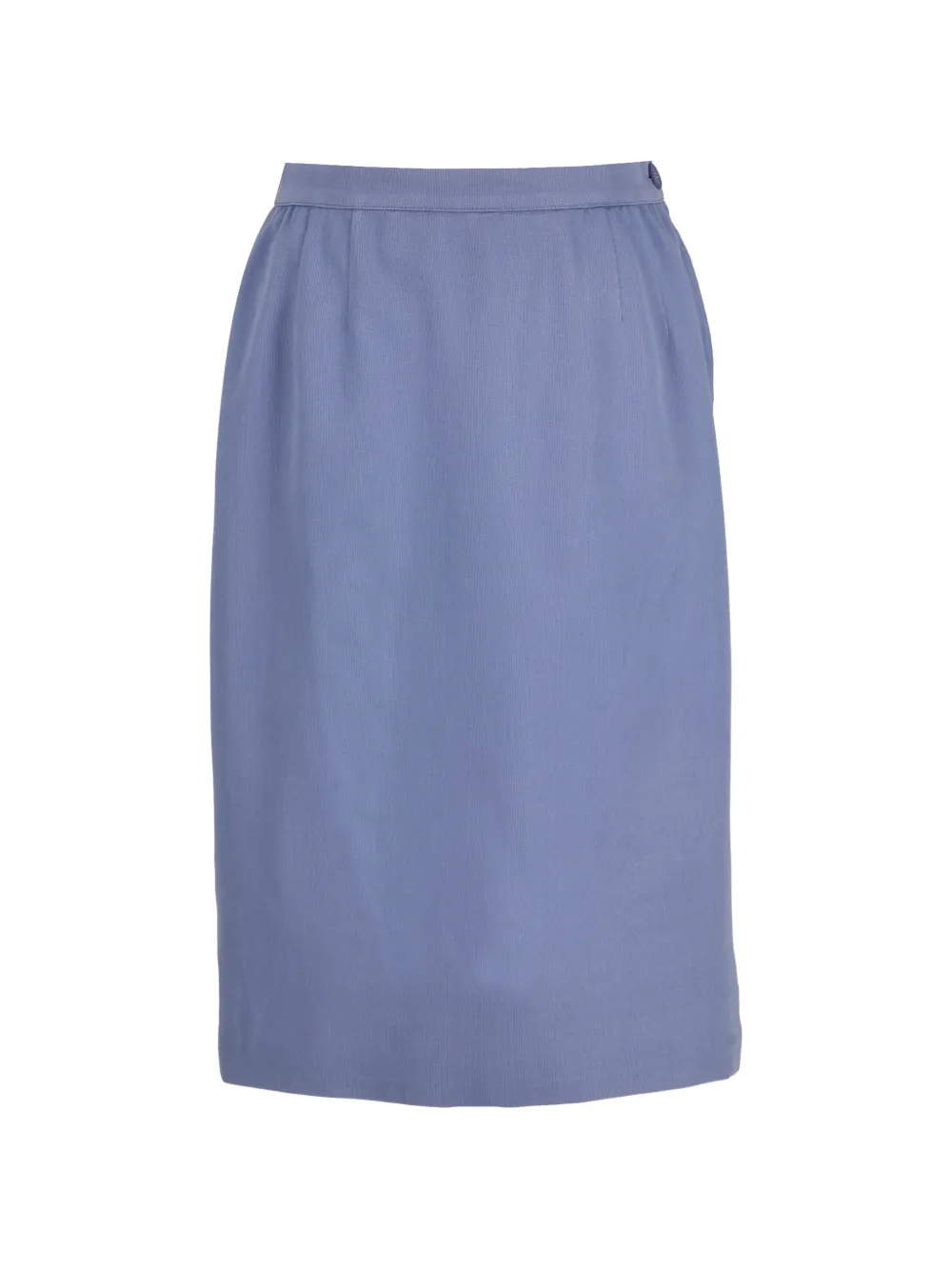 Valentino Pre-Owned Gonna midi in cotone - Blu