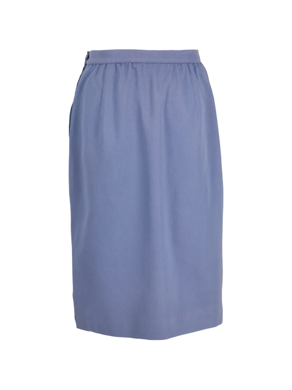  Valentino Pre-owned Cotton Midi Skirt - Blue 