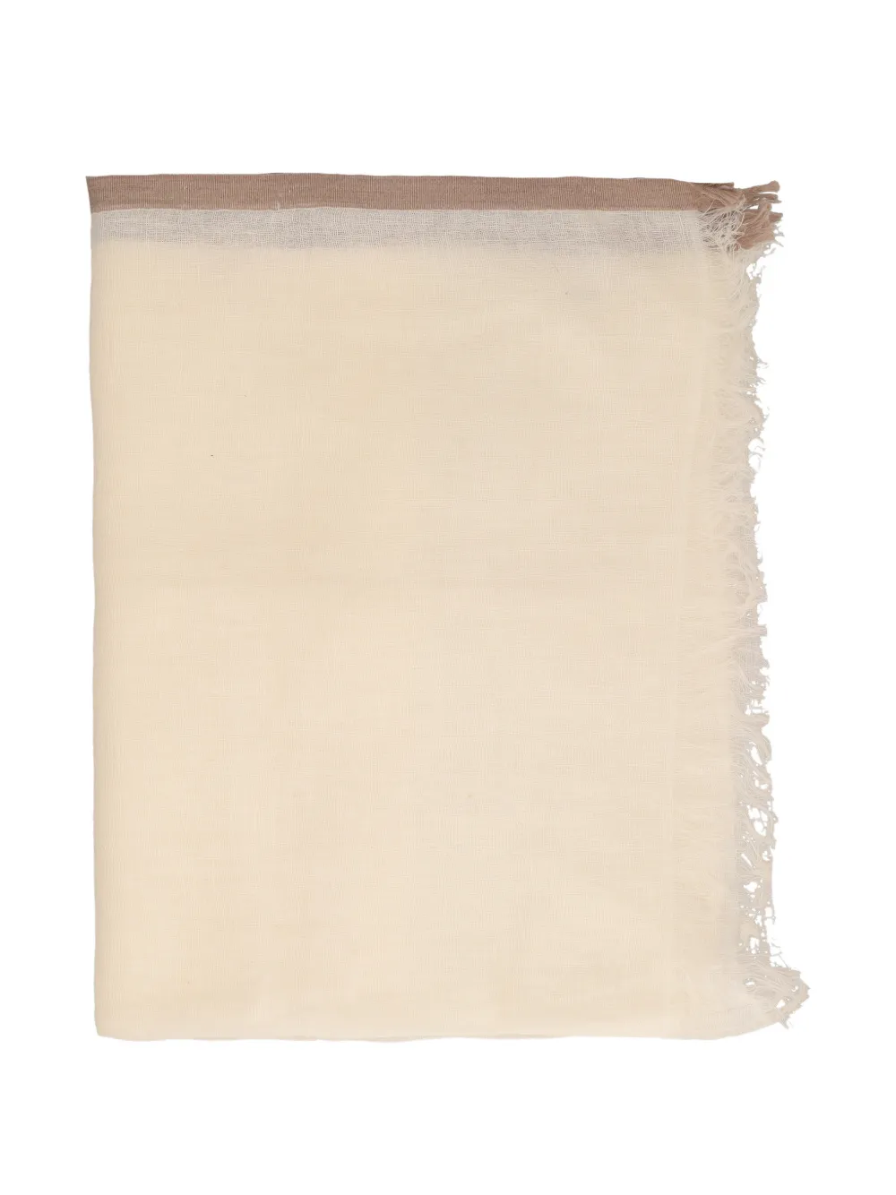 Malo Fringed-trim Scarf - Neutrals 