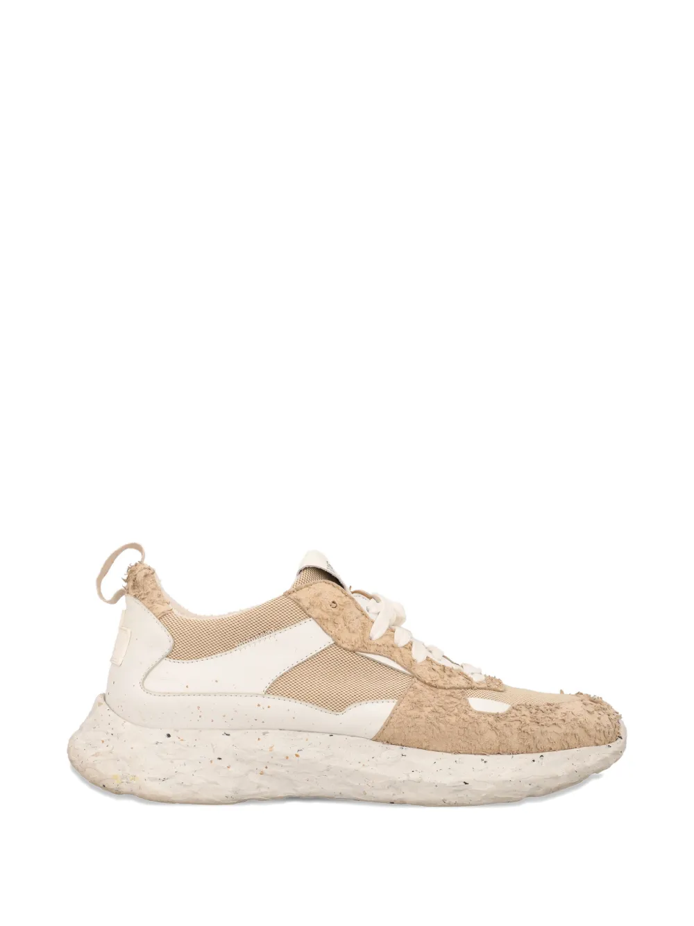 Vintage panelled sneakers - Nude