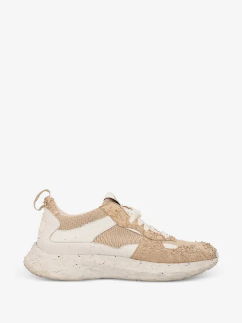 Vintage panelled sneakers