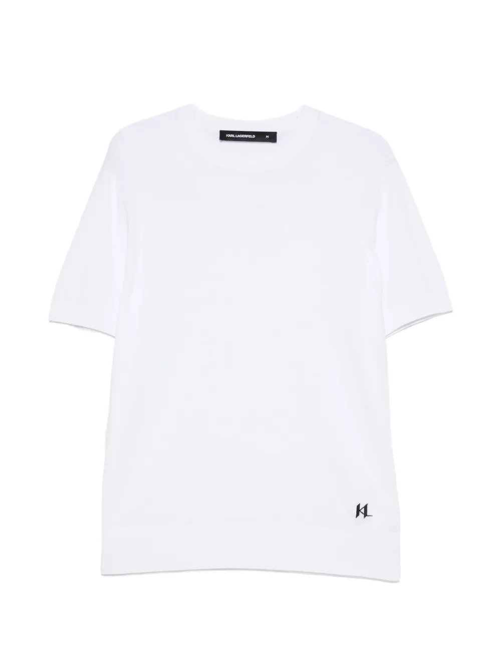 Karl Lagerfeld crew-neck T-shirt - Bianco