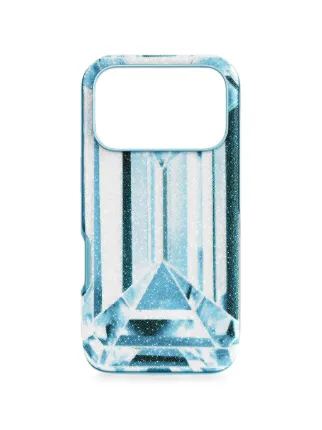 Swarovski iPhone® 17 Pro crystal-embellished Phone Case | Blue