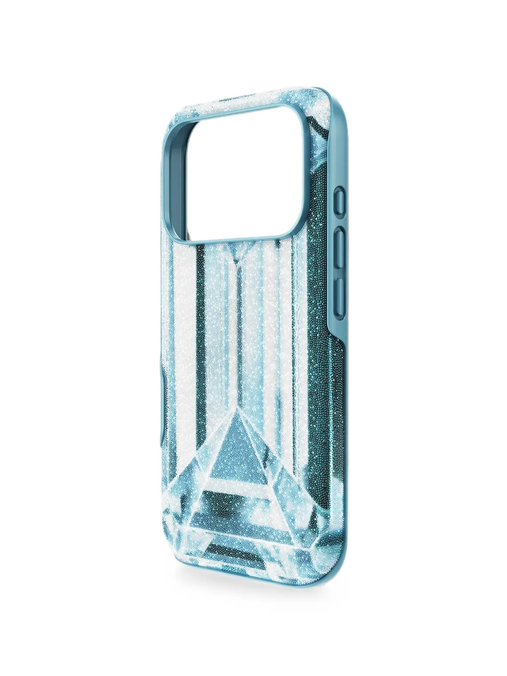 Swarovski iPhone® 17 Pro crystal-embellished Phone Case | Blue