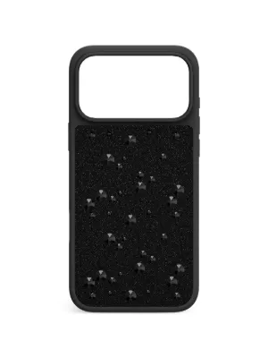 Swarovski Studded iPhone® 16 Pro Max Case | Black | FARFETCH