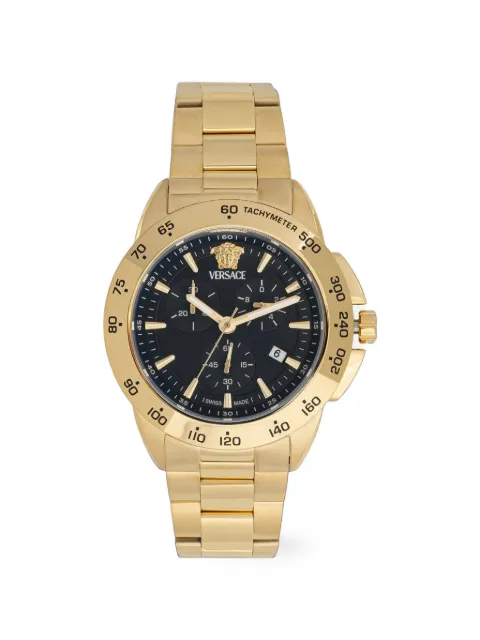 Versace link-bracelet 44mm watch