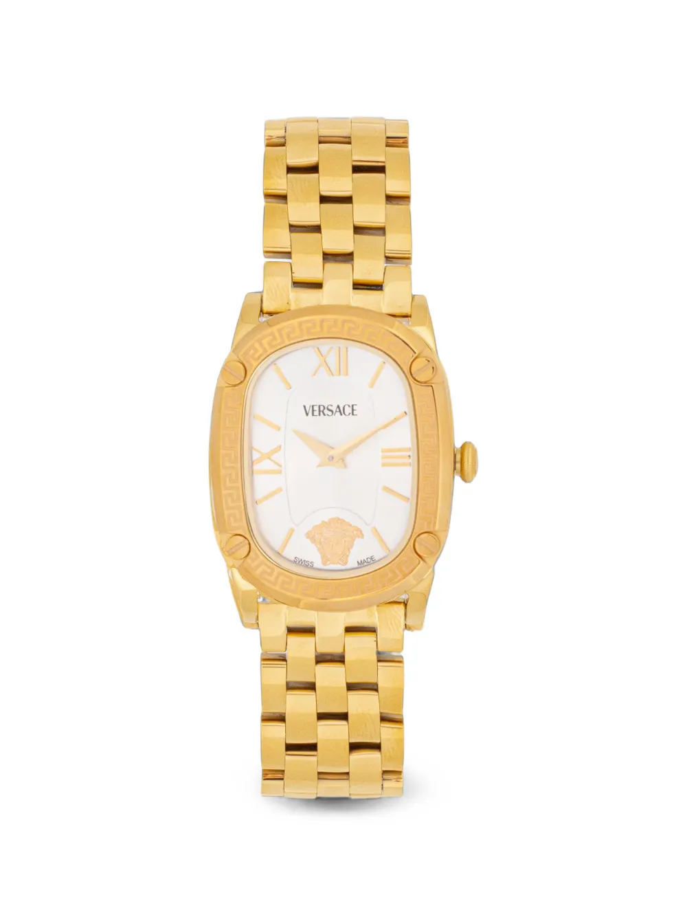 Versace Greca-patterned-bezel 29mm watch