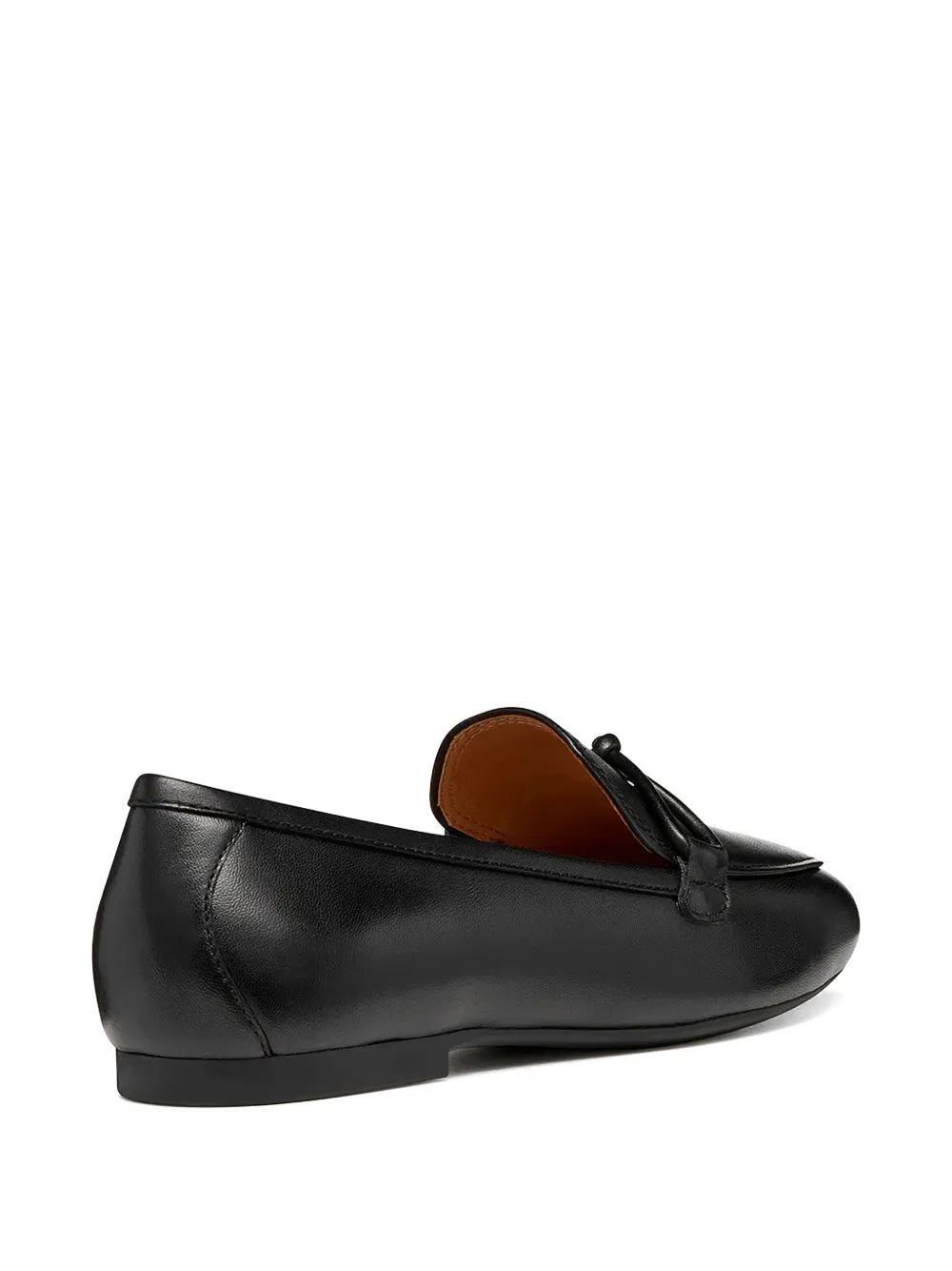 Geox Palmaria loafers met geknoopt detail Zwart