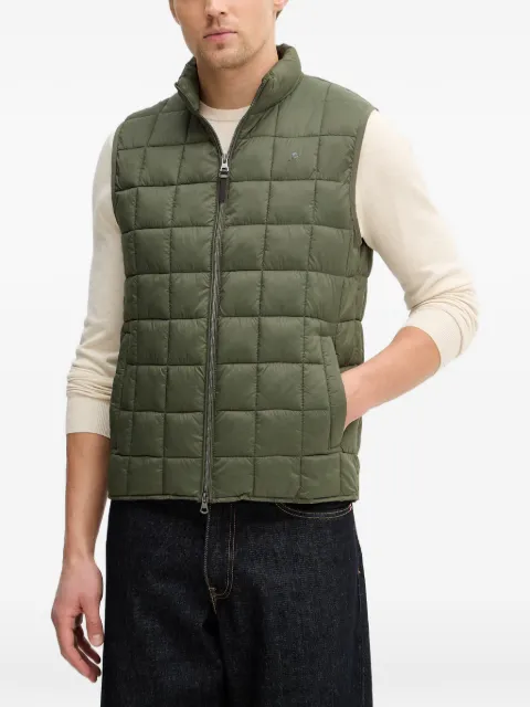 Hackett quilted zip-fastening gilet