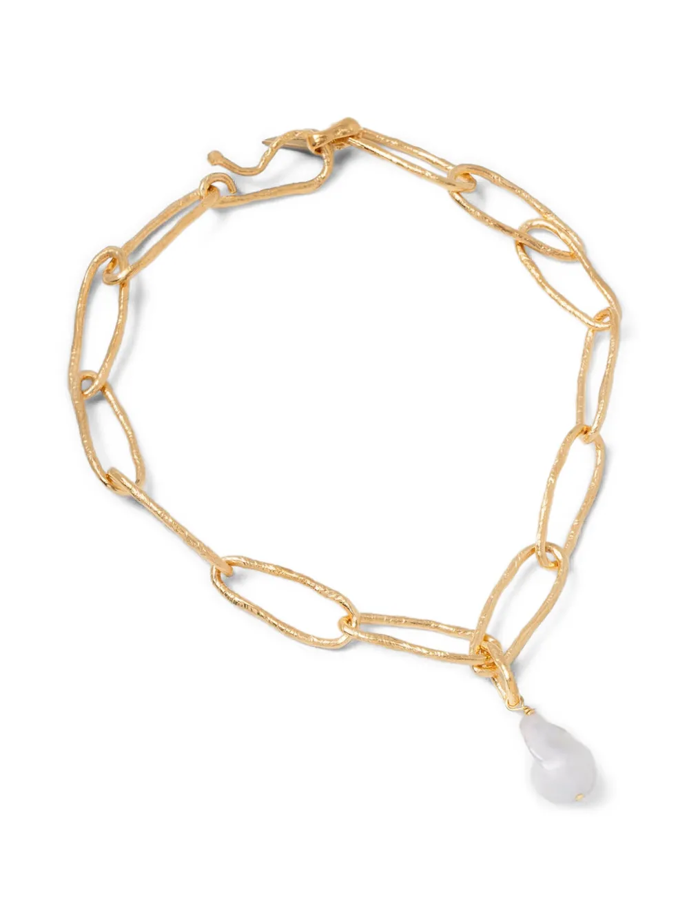 Forte Forte chain pearl-embelishment necklace - Oro