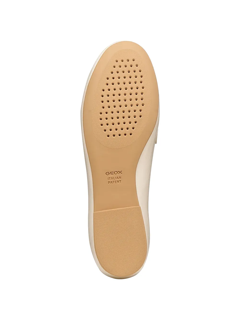 Geox Palmaria loafers met strik Beige