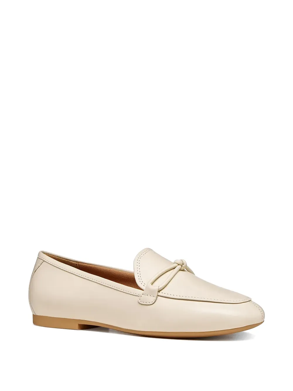 Geox Palmaria loafers met strik Beige