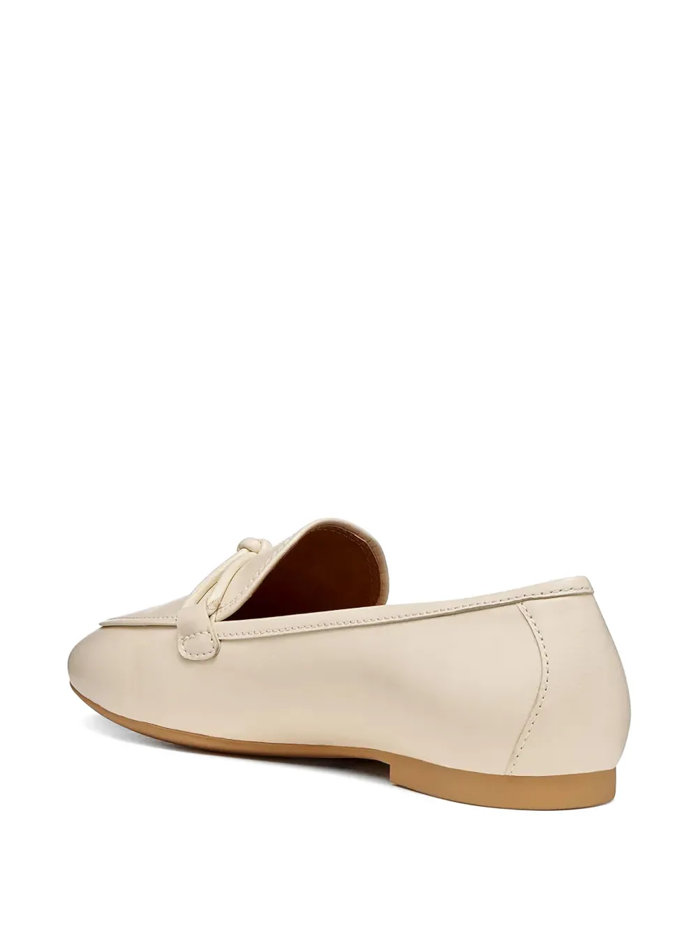 Geox Palmaria loafers met strik Beige