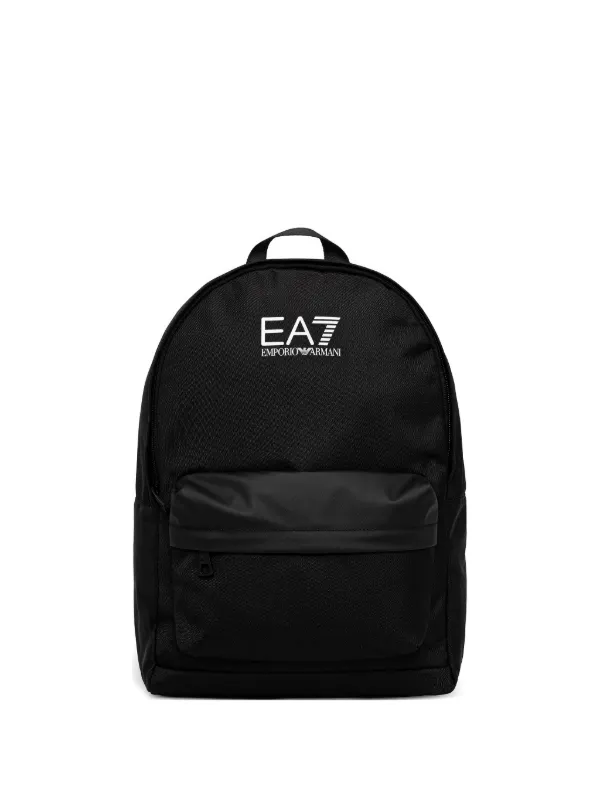 Ea7 Emporio Armani ロゴ バックパック | ブラック | FARFETCH JP