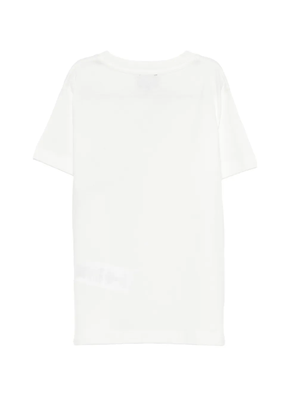 Fay Kids T-shirt met logoprint Wit