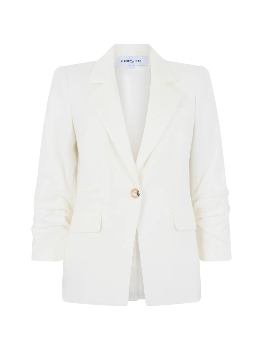Veronica Beard button blazer - Bianco