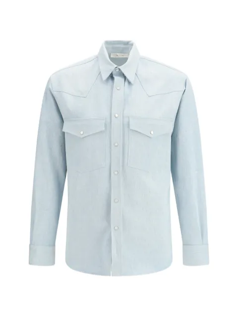 Umit Benan Western denim shirt