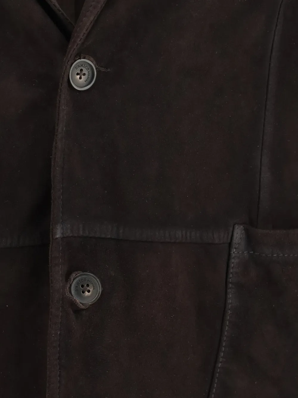  D'amico Single-breasted Blazer - Brown 