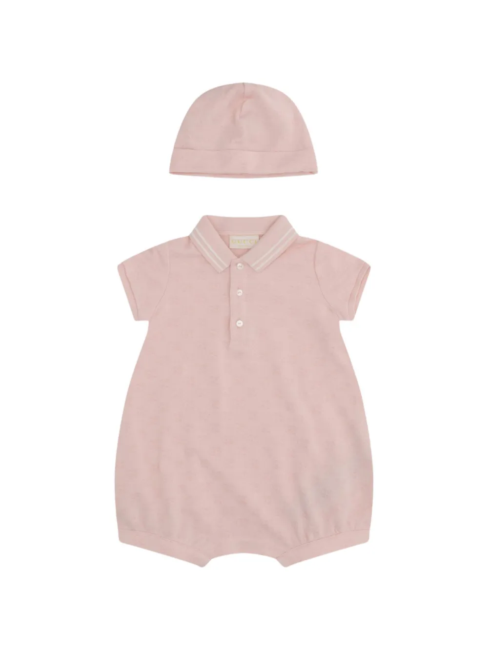 Gucci Kids GG-patterned shorties set (set of two) - Rosa