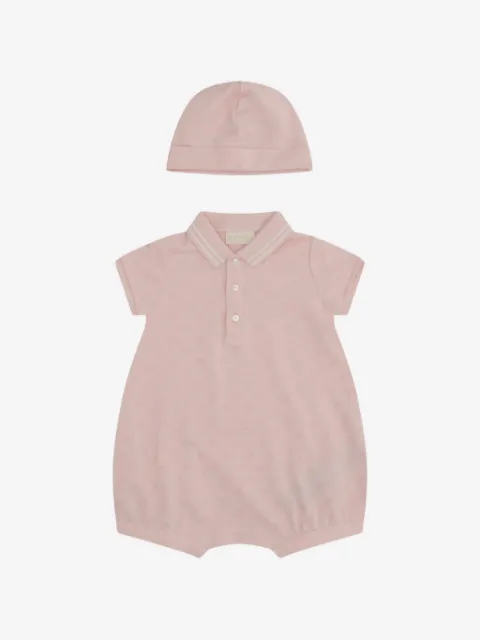 Gucci Kids polo-collar babywear set
