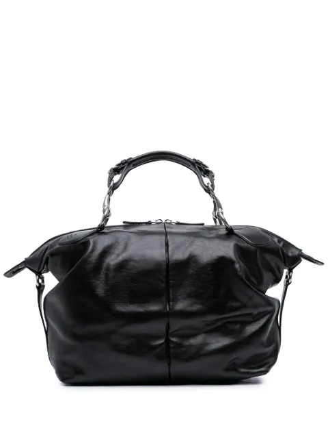 Gucci Pre-Owned 2000-2015 Leather Horsebit Duffle Bag travel bag