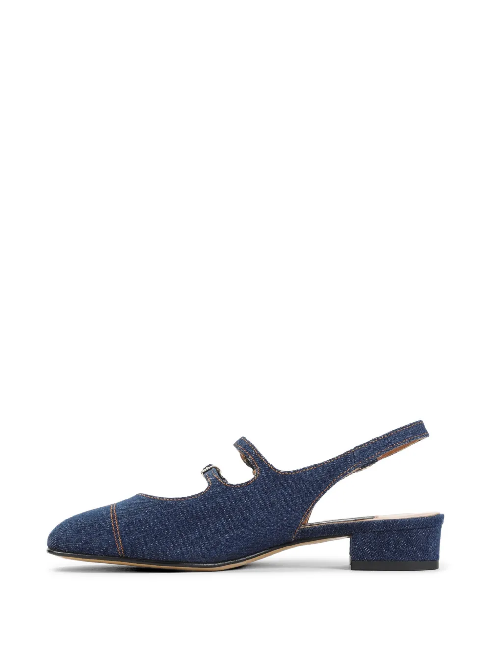 Carel Paris buckle strap pumps Blauw