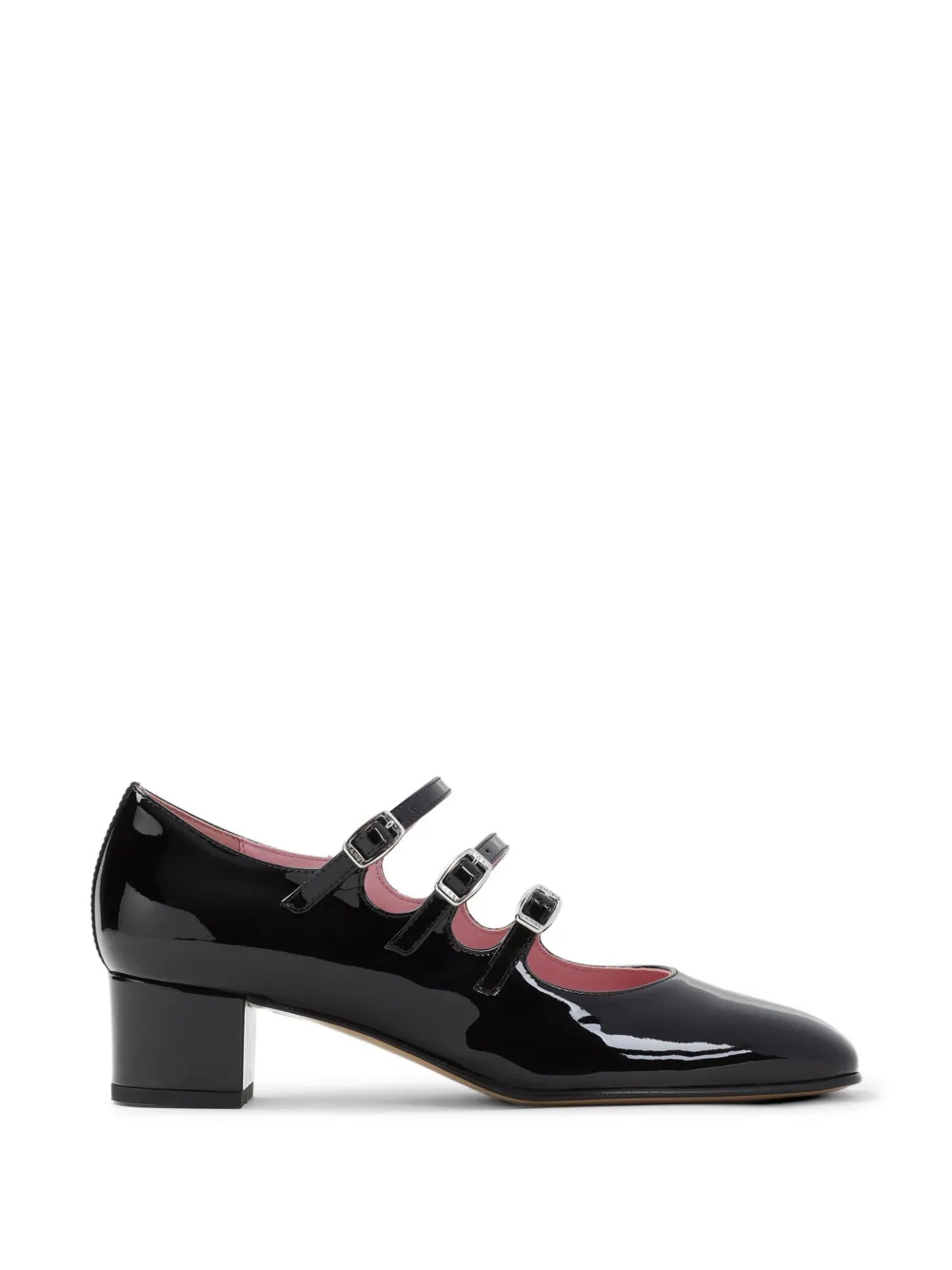 Carel Paris Kina buckle-strap kina pumps Zwart
