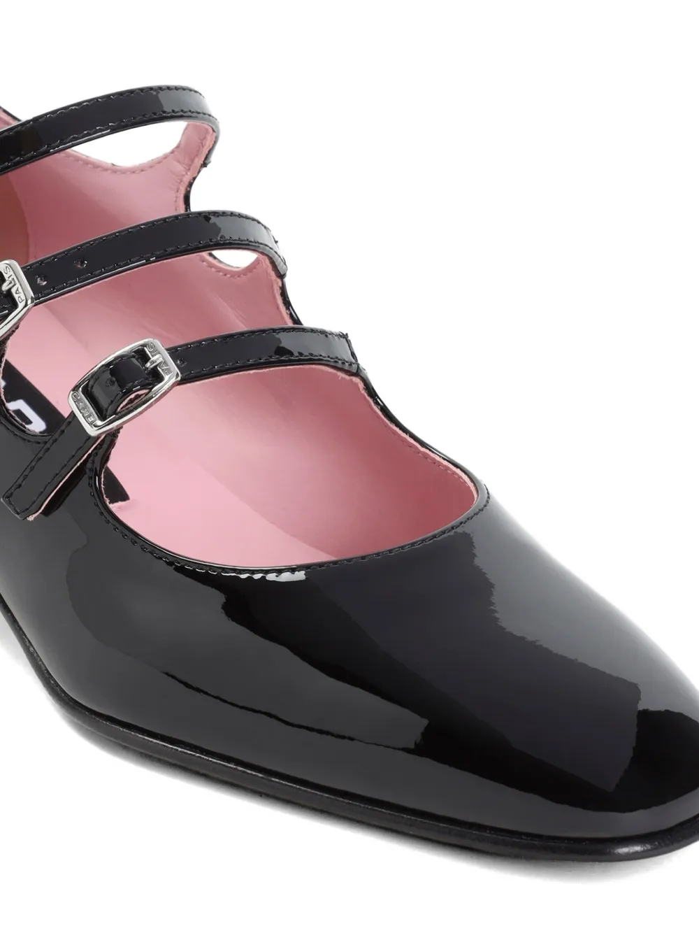 Carel Paris Kina buckle-strap kina pumps Zwart