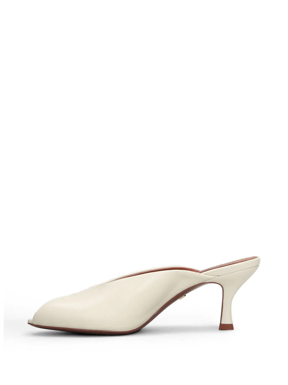 Lola Cruz Gabriette muiltjes met open neus Beige