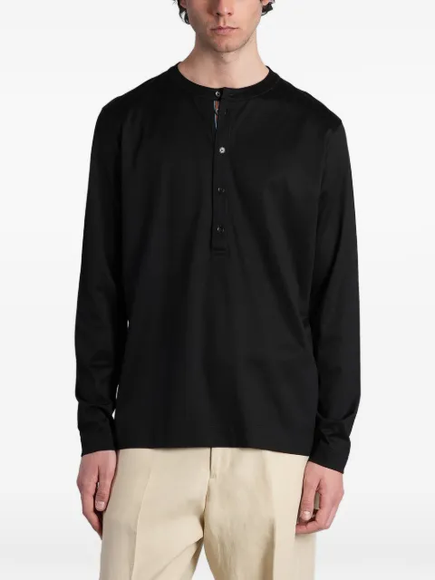 Paul Smith Artist Stripe henley sweater