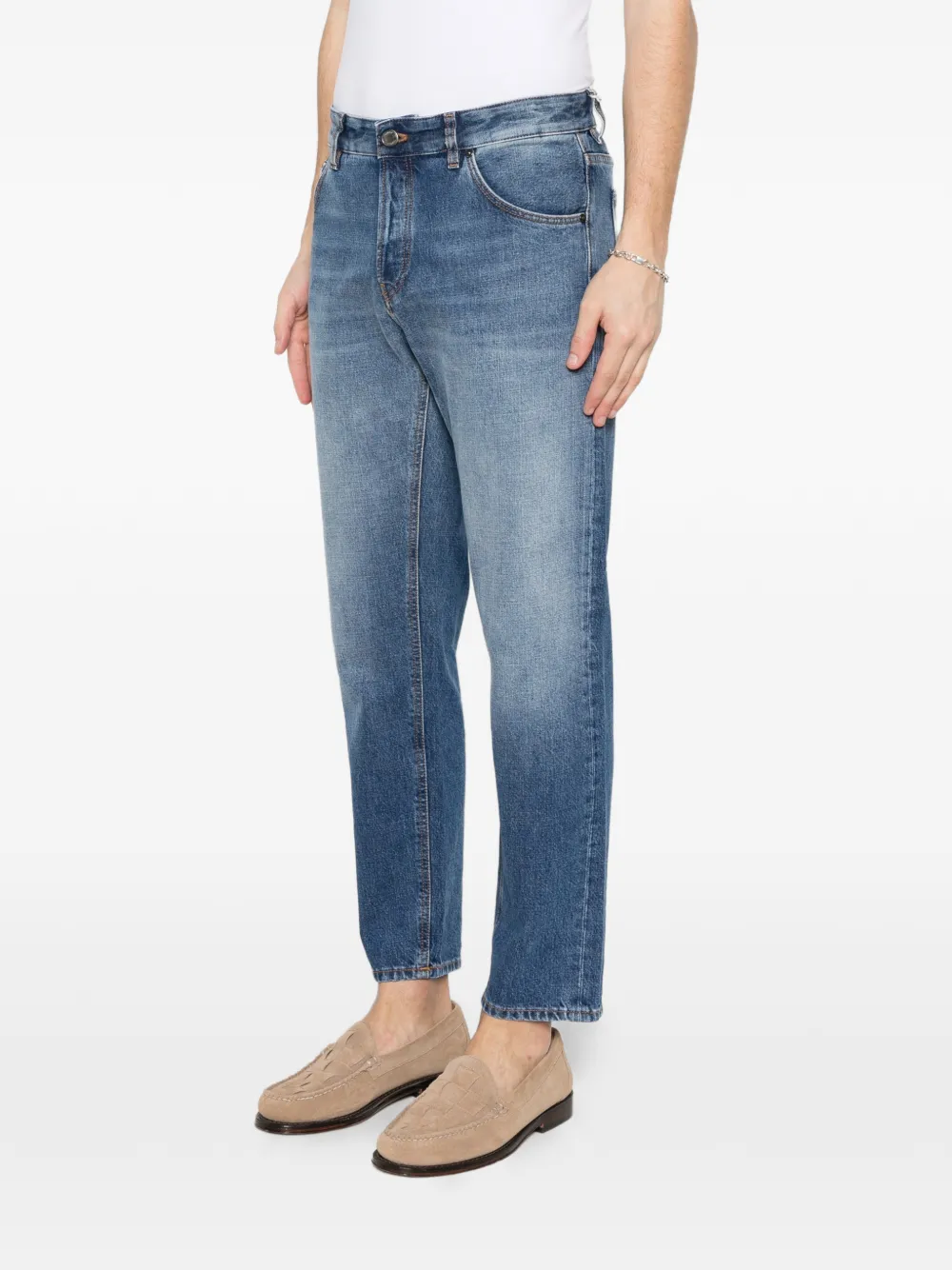  Pt Torino Five-pocket Jeans - Blue 