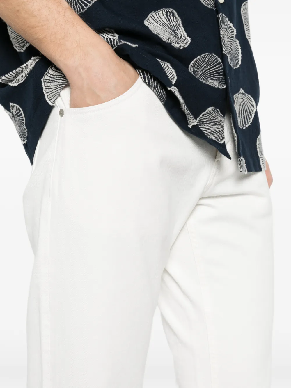 PT Torino Jeans met vijf zakken Beige