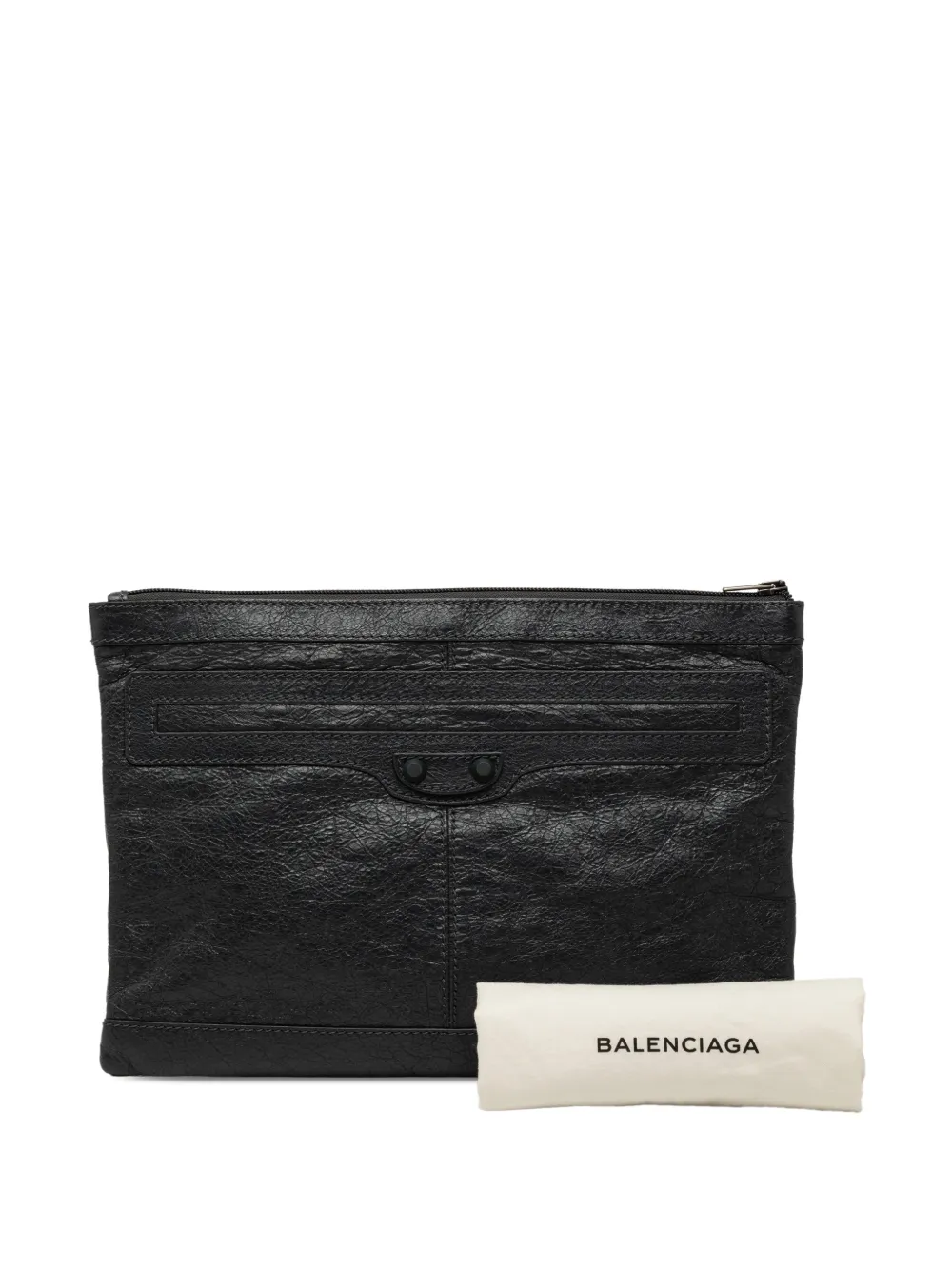 2000-2025 Lambskin Motocross Classic Clip Clutch Bag