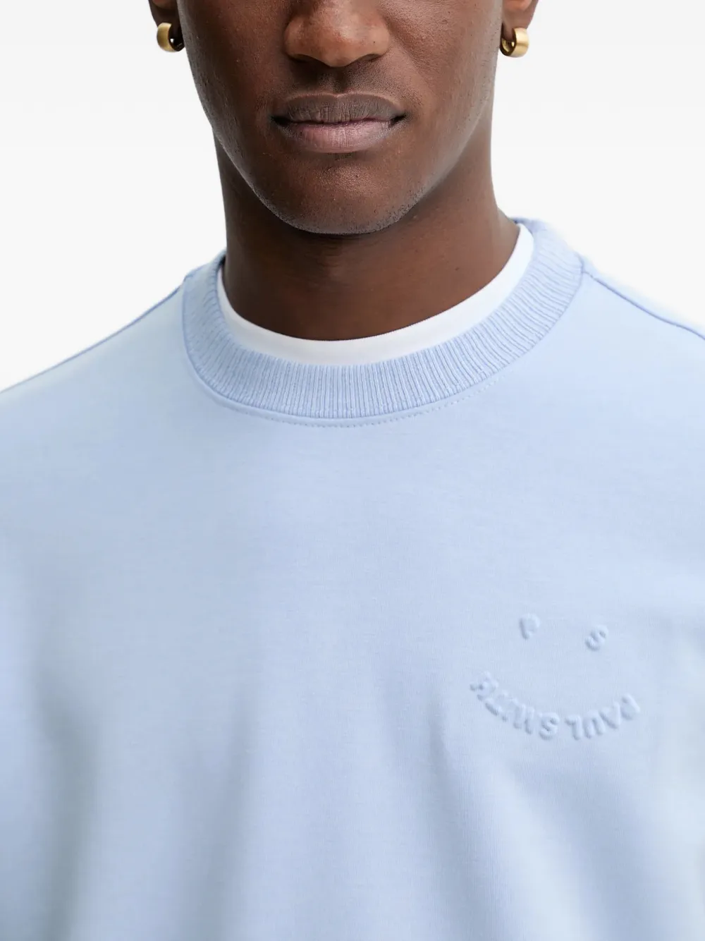 PS Paul Smith Sweater met logo Blauw