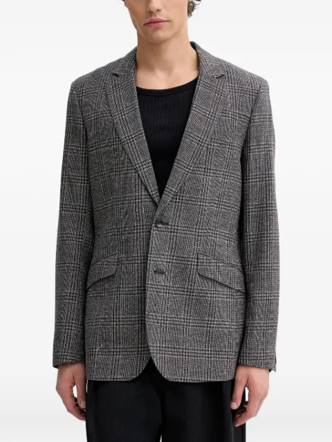rag & bone plaid-pattern blazer